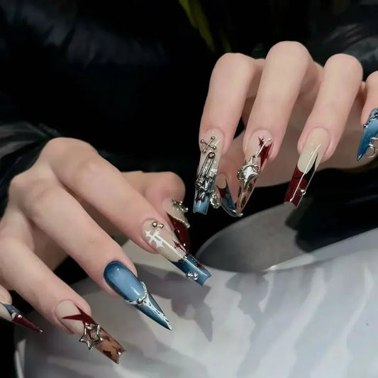 Gothic cyber nails 2026 dark futurism alternative luxury guide