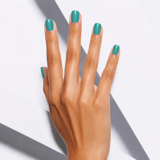 Turquoise short nails modern blue green press-on nail trend guide