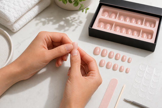 Choosing petite press-on nail sizes for small nail beds