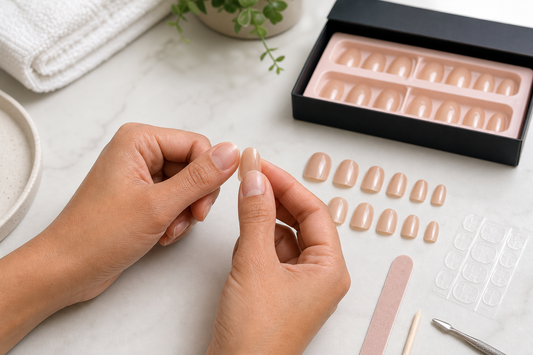 Choosing full coverage press-on nails for wide nail beds