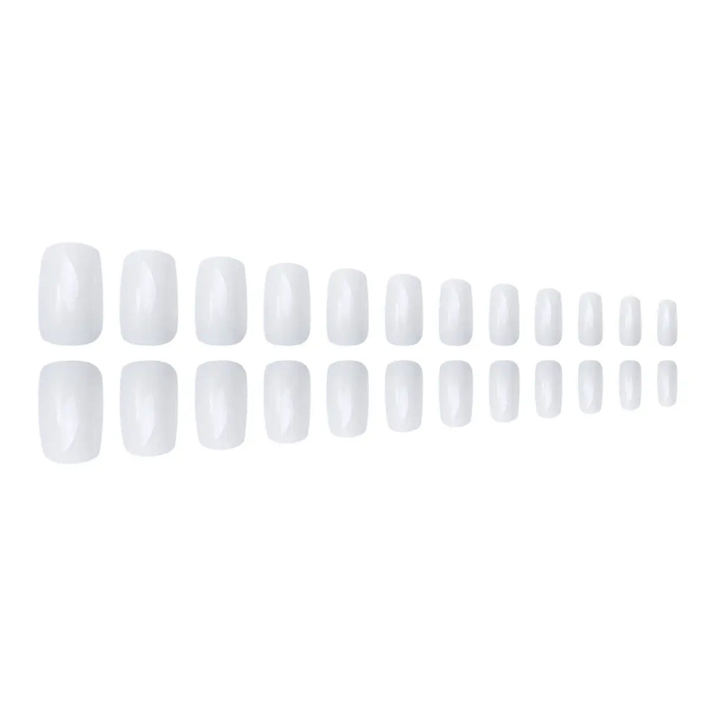 White Veil press-on nails full set