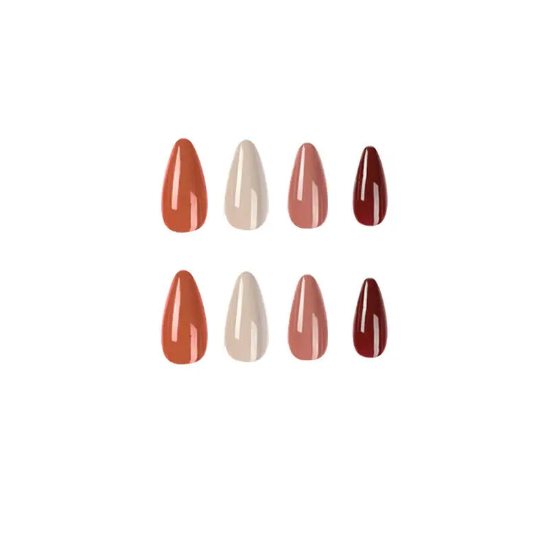 Autumn Glow press-on nails full set