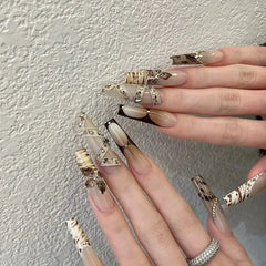 Wild Muse press-on nails close-up