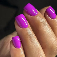 Violet Muse square press-on nails