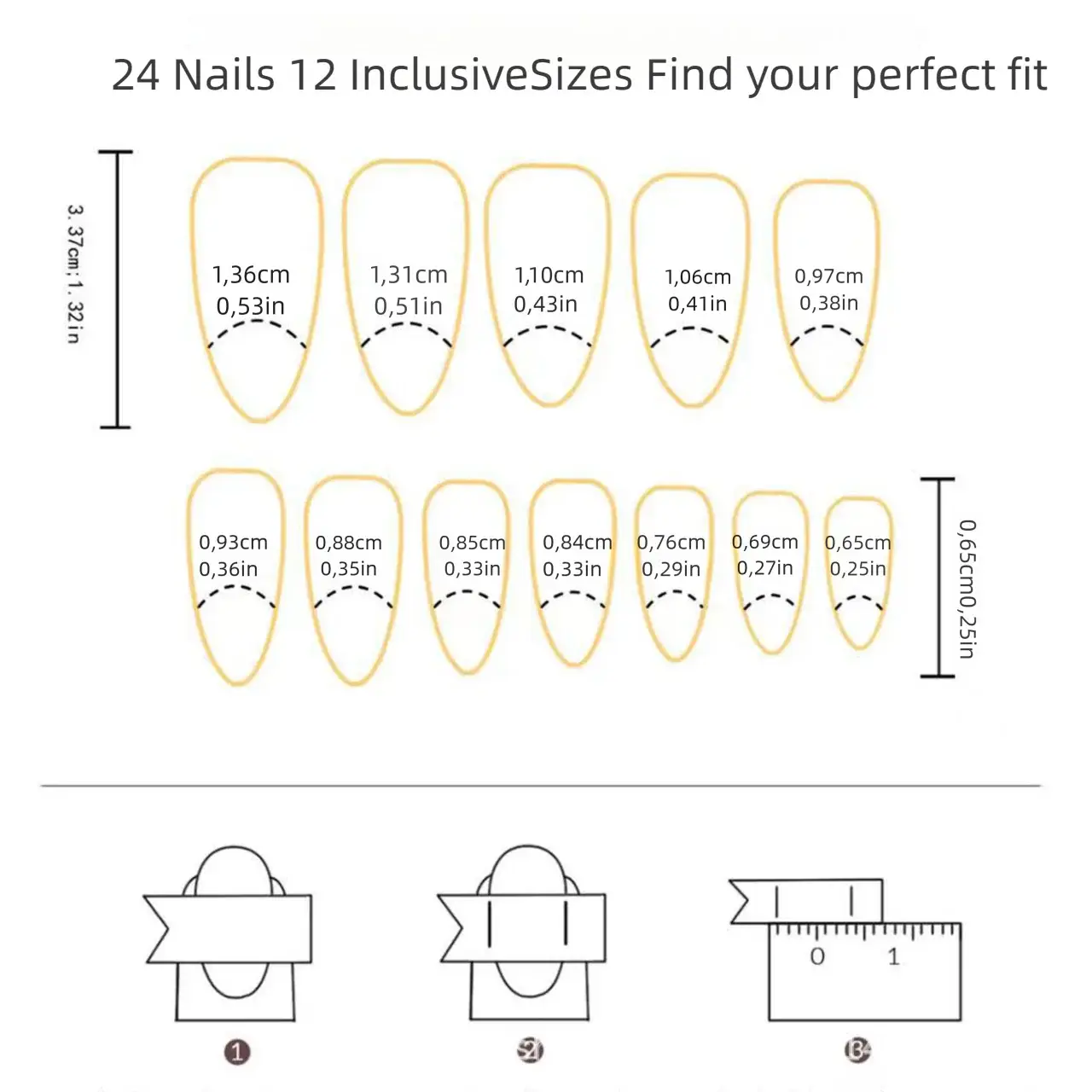 French Bloom press-on nails on hand